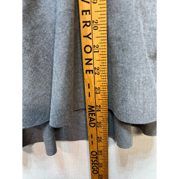 Banana Republic Women's Mermaid A Line Skirt Stretch Size 10 Gray Flat Front - Picture 9 of 12